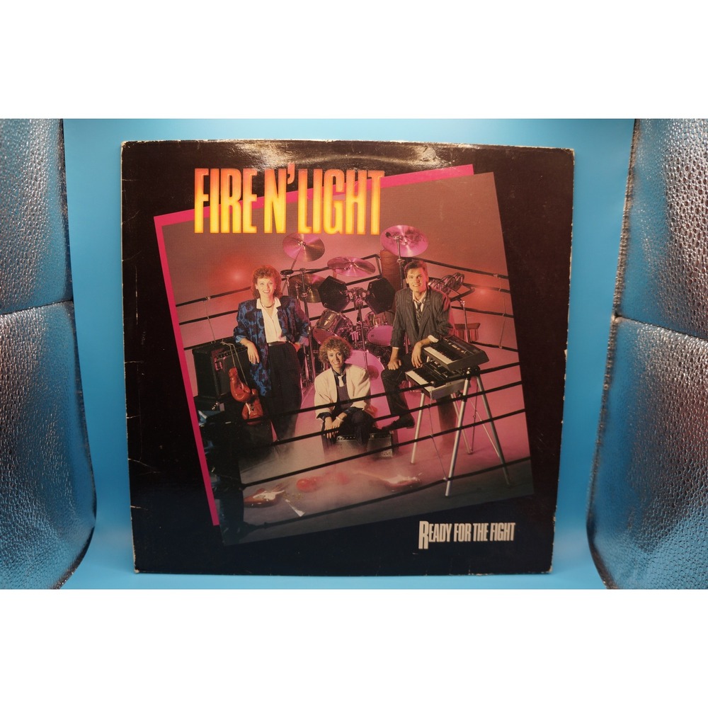 Fire N' Light Ready For The Fight Vinyl 1985 Christian Rock CCM John Schreiner